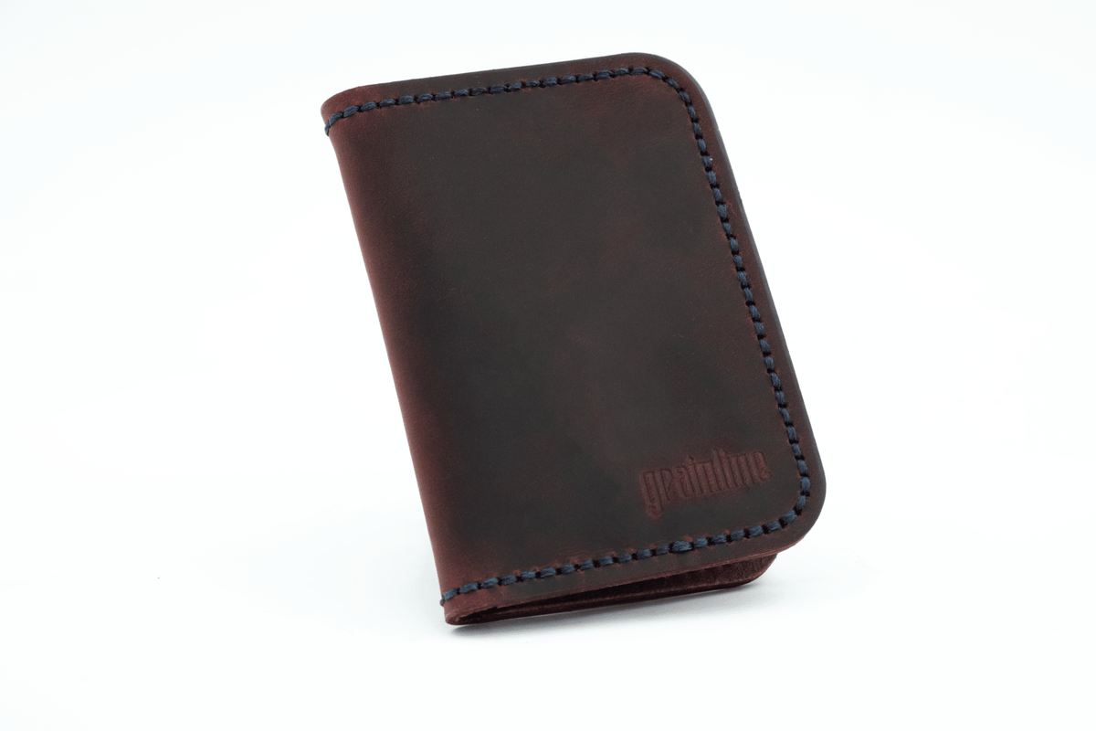 Egret - Handmade Leather Wallet - Grainline Leather Co.
