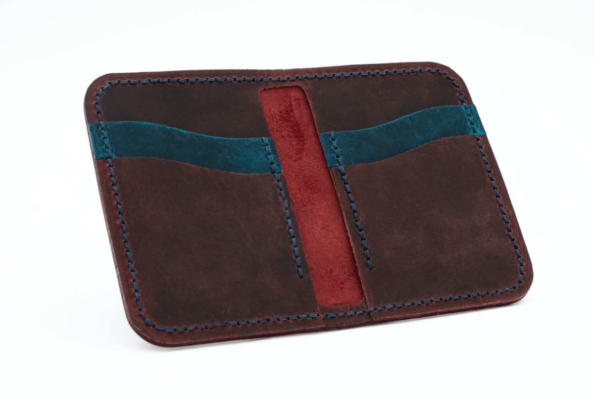 Egret - Handmade Leather Wallet - Grainline Leather Co.