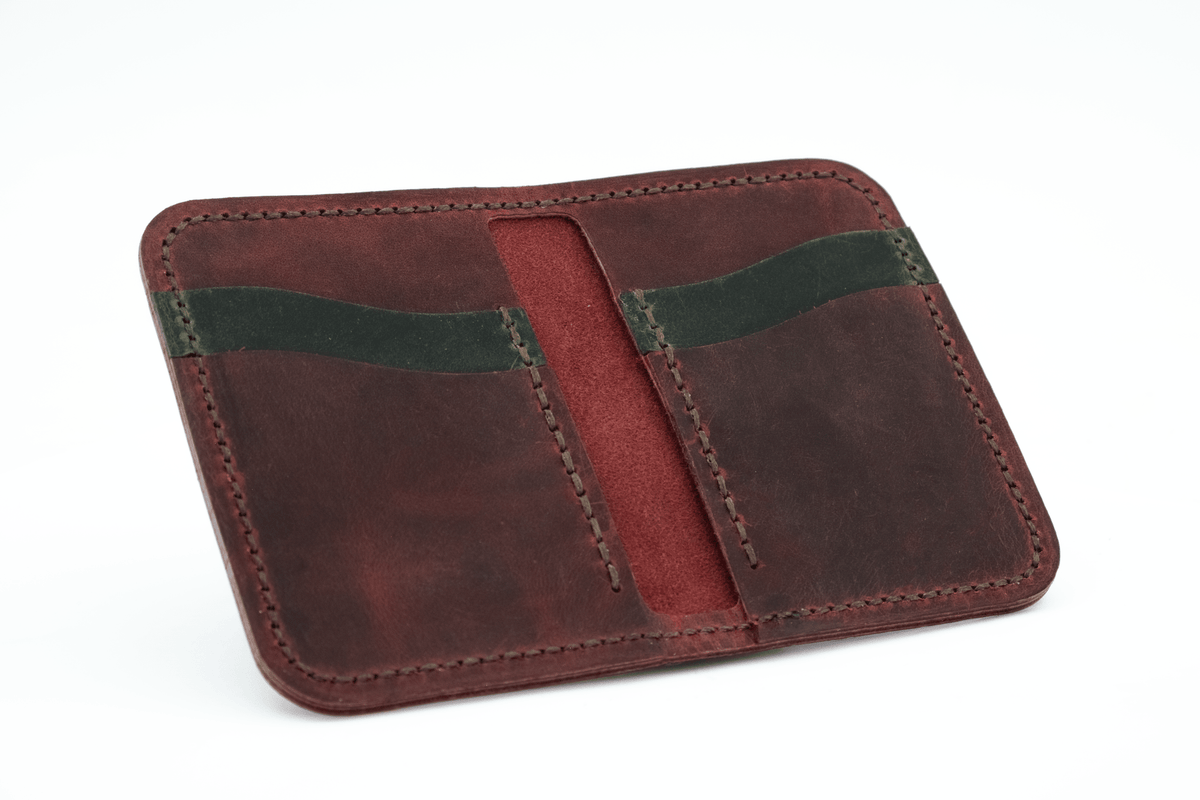 Egret - Handmade Leather Wallet - Grainline Leather Co.