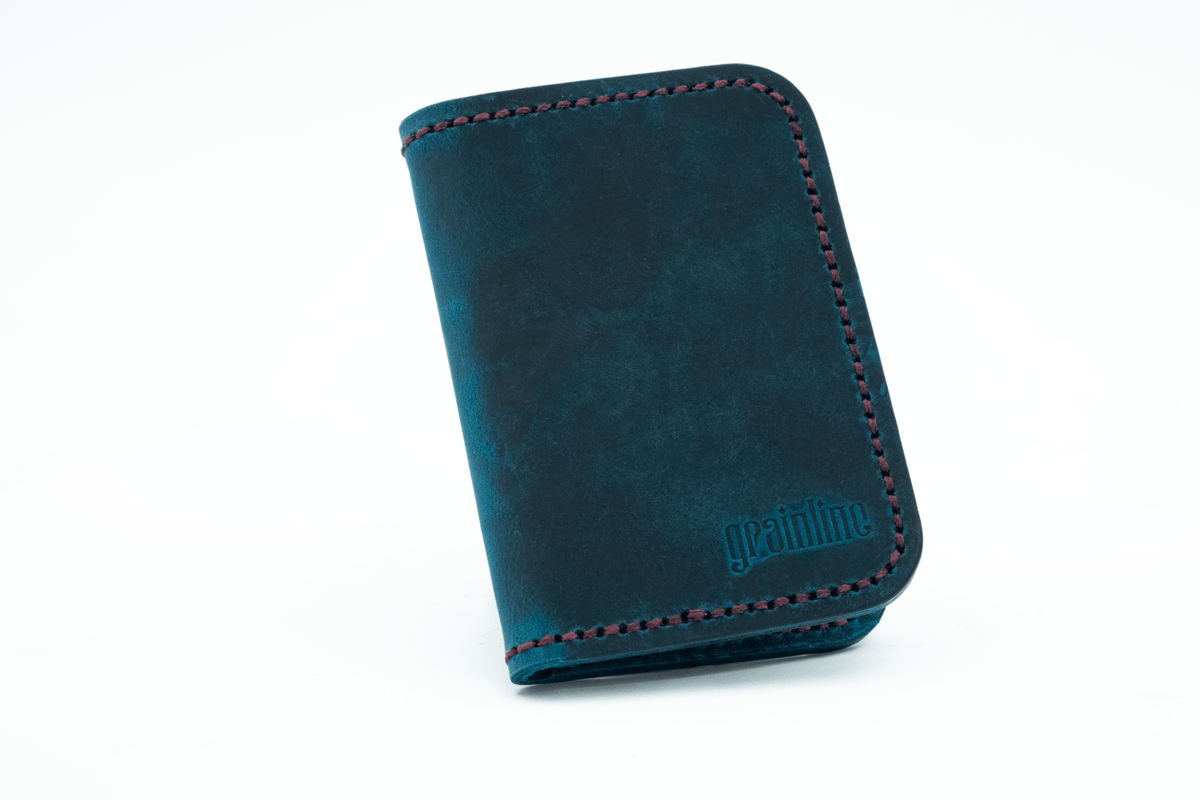 Egret - Handmade Leather Wallet - Grainline Leather Co.