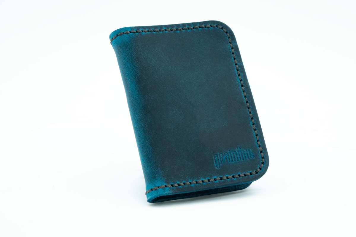 Egret - Handmade Leather Wallet - Grainline Leather Co.