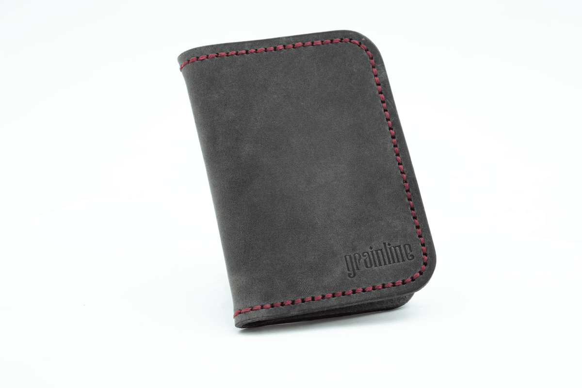 Egret - Handmade Leather Wallet - Grainline Leather Co.