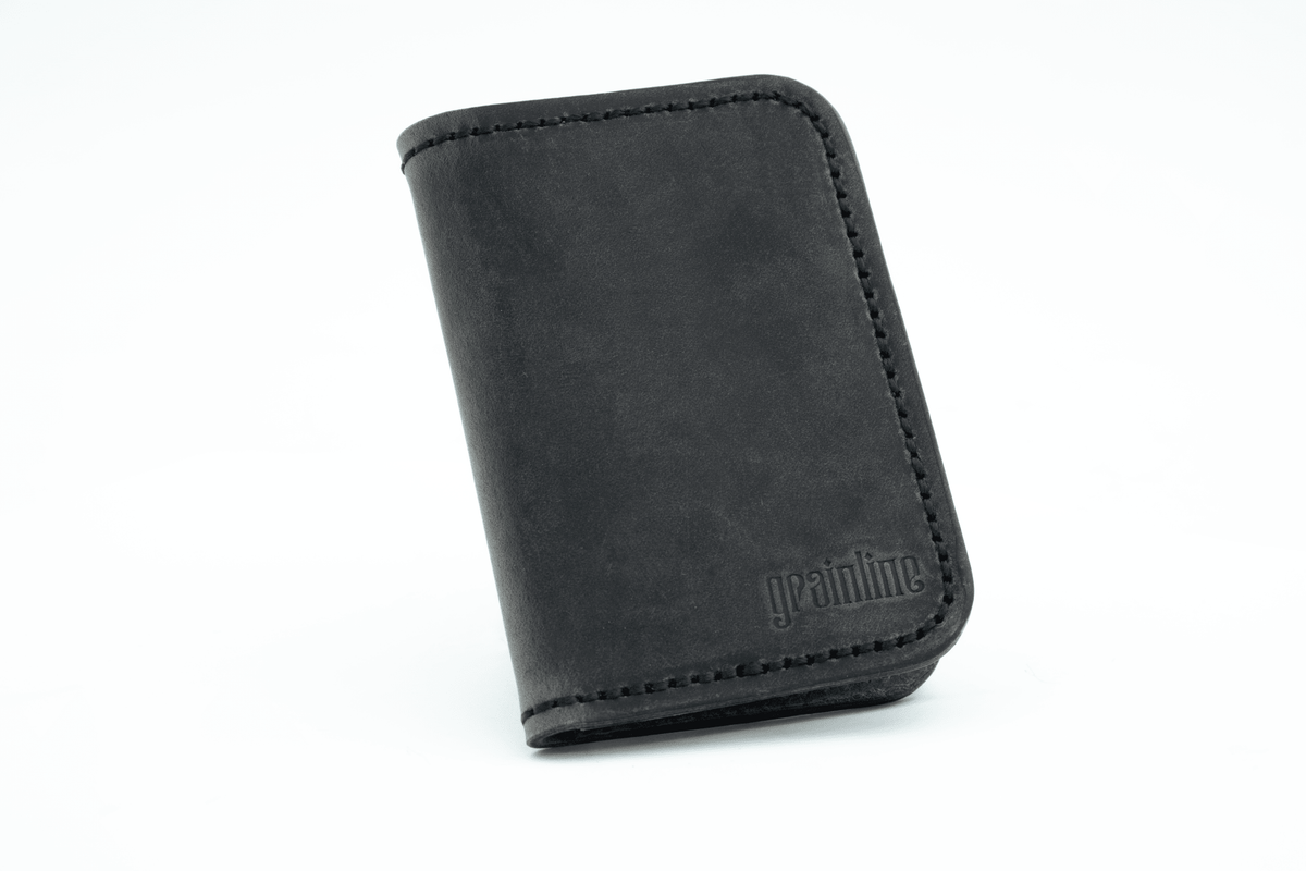 Egret - Handmade Leather Wallet - Grainline Leather Co.