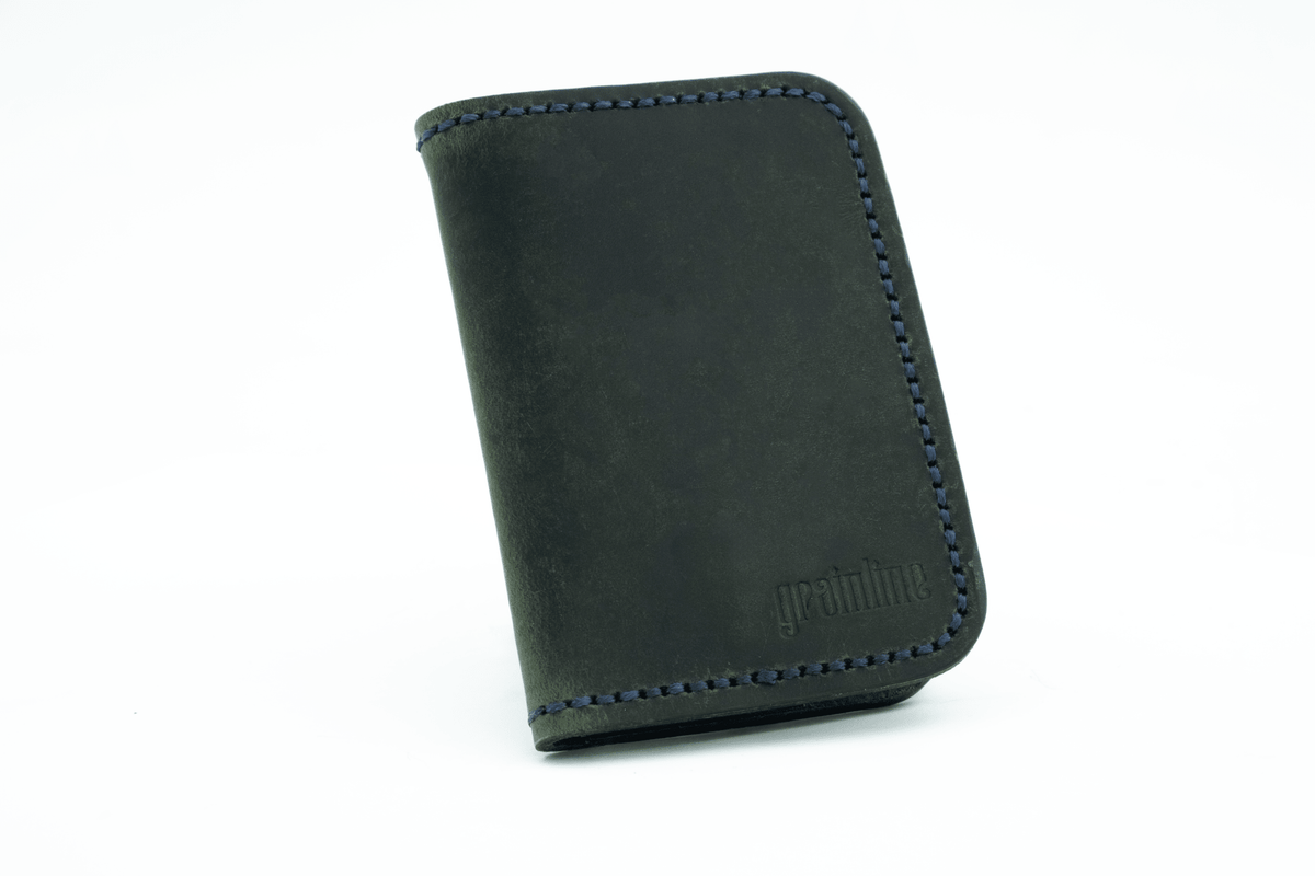 Egret - Handmade Leather Wallet - Grainline Leather Co.