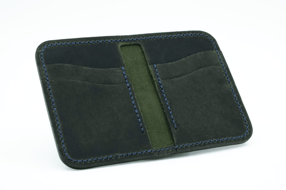Egret - Handmade Leather Wallet - Grainline Leather Co.