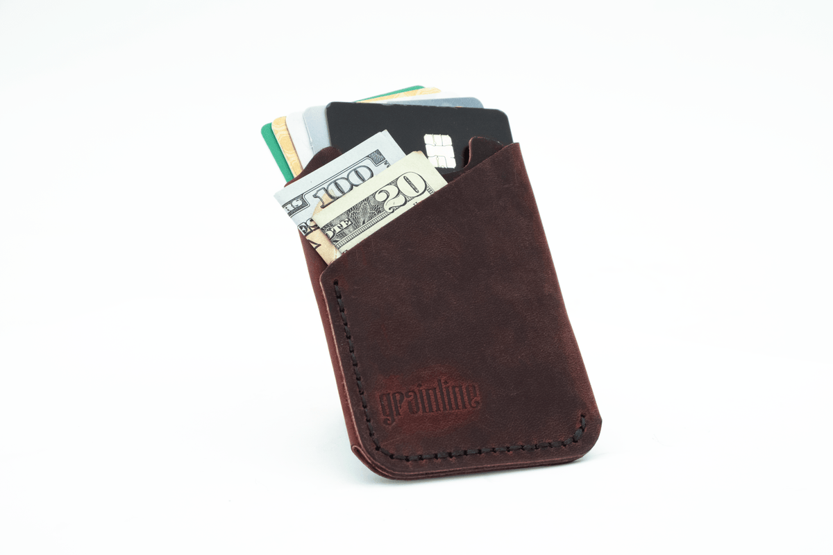 Nightjar - Handmade Leather Wallet - Grainline Leather Co.
