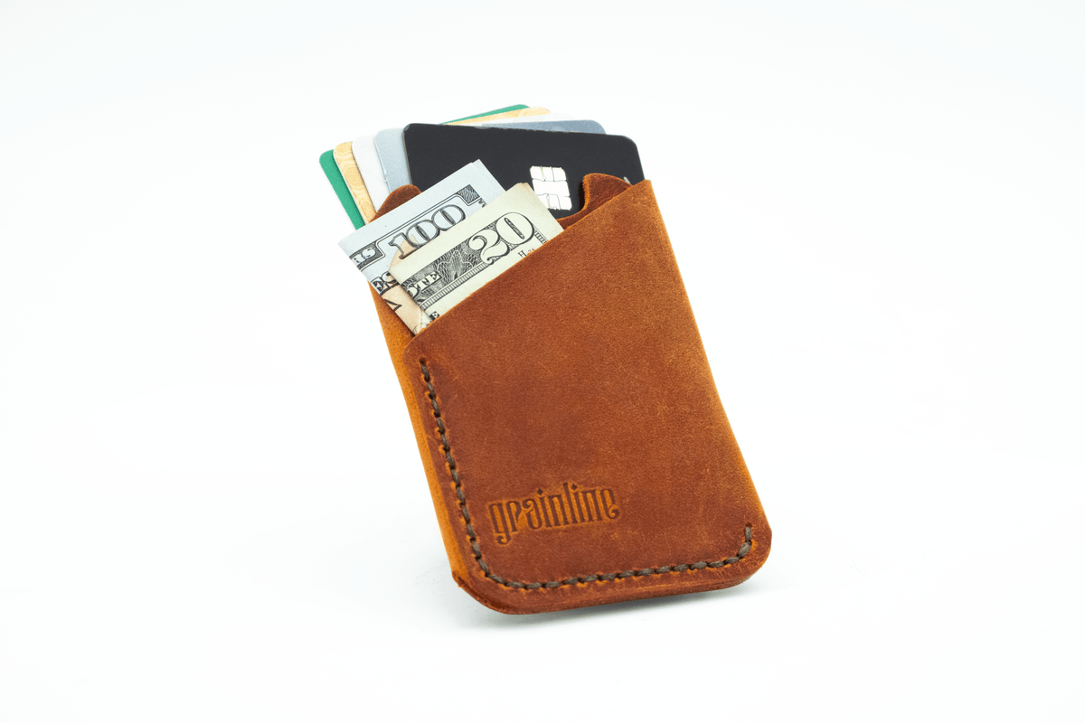 Nightjar - Handmade Leather Wallet - Grainline Leather Co.