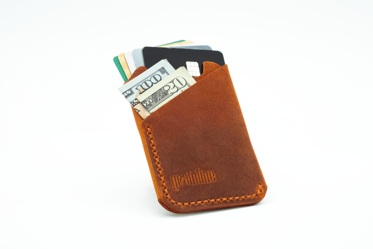 Nightjar - Handmade Leather Wallet - Grainline Leather Co.