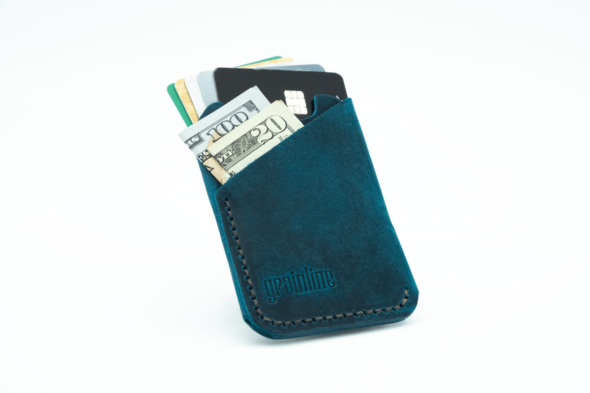 Nightjar - Handmade Leather Wallet - Grainline Leather Co.